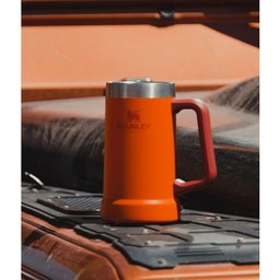 Caneca térmica Stanley Adventure Big Grip Laranja 710mL - 4