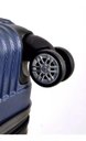 Ver imagem 3 de Mala Viagem Santino 7003 Rígida Abs Rodinhas 360 Pequena - Azul