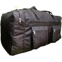 Bolsa Mala de Mao Jumbo Grande Viagem Sacola Esportiva Barata - Preto - 2