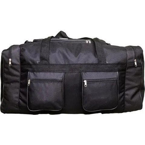 Bolsa Mala de Mao Jumbo Grande Viagem Sacola Esportiva Barata - Preto