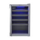Ver imagem 1 de ADEGA PIUBELLA 100 PARA 24 GARRAFAS CINZA 220 V