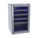 Ver imagem 2 de ADEGA PIUBELLA 100 PARA 24 GARRAFAS CINZA 220 V