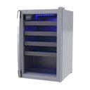 Ver imagem 3 de ADEGA PIUBELLA 100 PARA 24 GARRAFAS CINZA 220 V