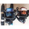 Kit Pesca Especial 2 Molinete 1000 com linha + 2 Vara 1,35 M - 5