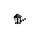 Ver imagem 2 de Luminária Arandela Colonial Teto Cor Preta#