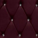 Ver imagem 3 de Cabeceira Solteiro Cama Box Quarto Estofada Barcelona 90cm:suede Vinho