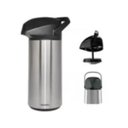 Ver imagem 3 de Garrafa Térmica Pressão Inox 1Lt