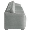 Ver imagem 7 de Sofá Cama Casal para Sala 356cm Polska K04 Bouclê Cinza - Mpozenato