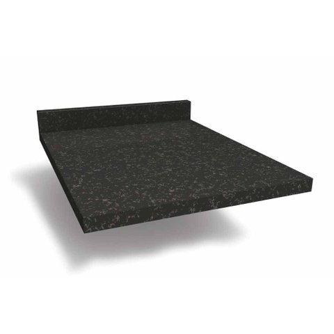 Tampo de Cozinha Modulado B648 40cm Preto Brilho - Kappesberg