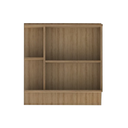 Ver imagem 3 de Armário Espelheira Banheiro Veneza 66cm 1 Porta 2 Nichos