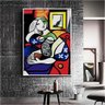 Quadro Decorativo Pablo Picasso Marie Therese:60x40 cm/PRETA - 7