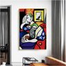 Quadro Decorativo Pablo Picasso Marie Therese:60x40 cm/PRETA - 1