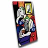 Quadro Decorativo Pablo Picasso Marie Therese:60x40 cm/PRETA - 2