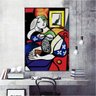 Quadro Decorativo Pablo Picasso Marie Therese:60x40 cm/PRETA - 4