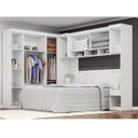 Ver imagem 2 de GUARDA ROUPA MODULADO CASAL MODENA 7 PEÇAS BRANCO - DEMÓBILE