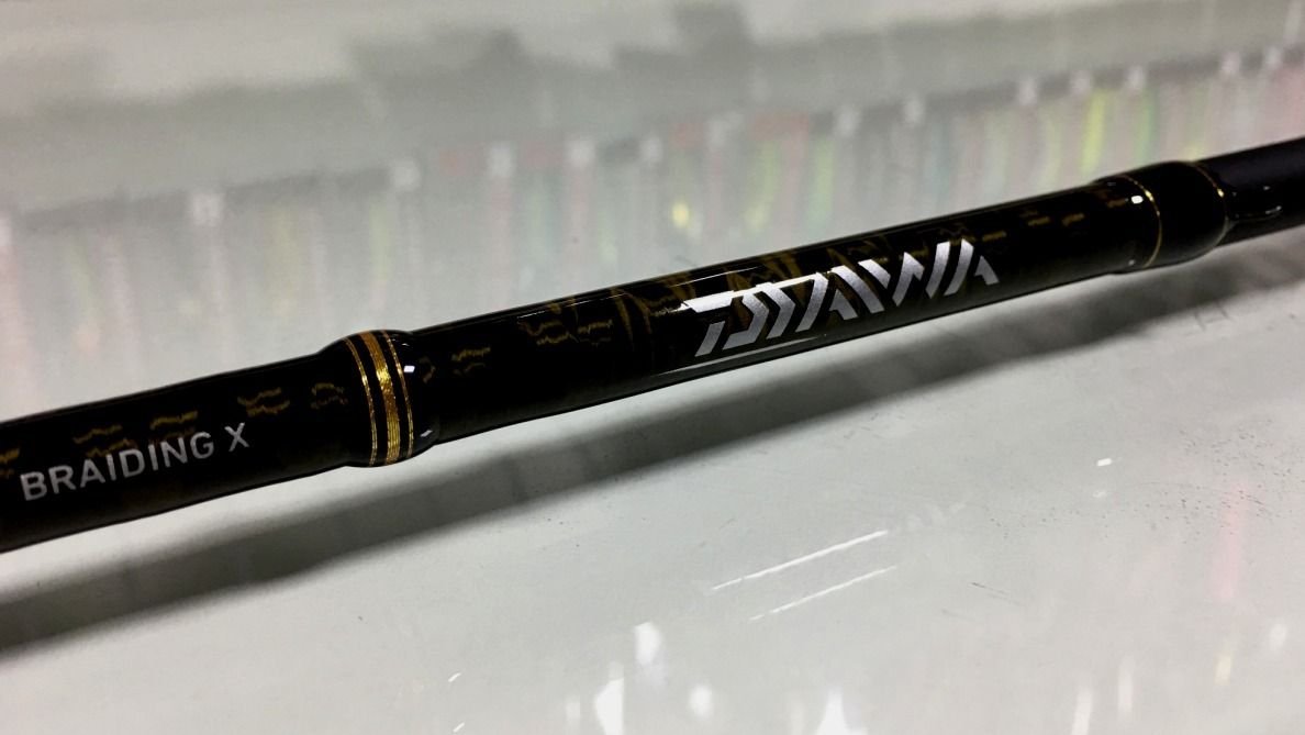 Vara para Carretilha Daiwa Aird-X 5'6" (1,68m) 8-17 Lbs - AIRX562MXB-BR - 02 partes - 8