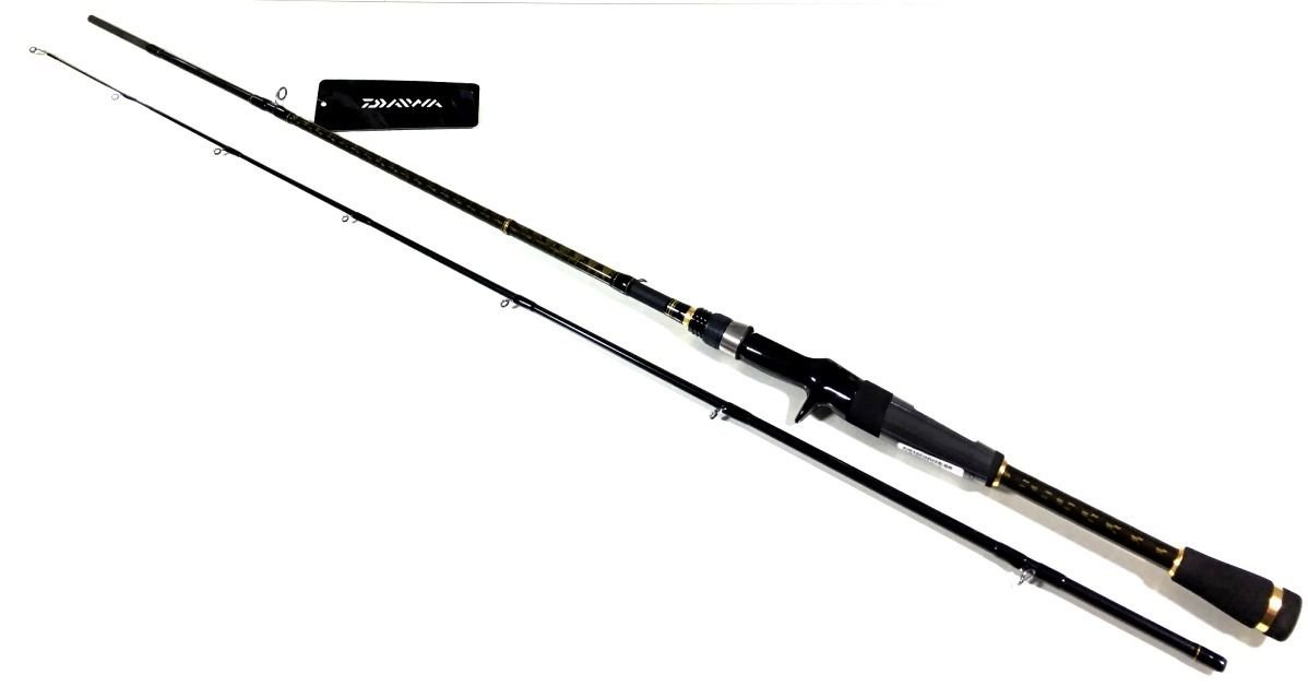 Vara para Carretilha Daiwa Aird-X 5'6" (1,68m) 8-17 Lbs - AIRX562MXB-BR - 02 partes - 4