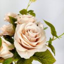 Ver imagem 5 de Rosa Diana Nude Planta Artificial Permanente 50cm Rose