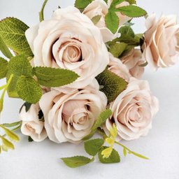 Rosa Diana Nude Planta Artificial Permanente 50cm Rose - 7