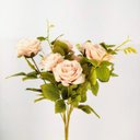 Ver imagem 2 de Rosa Diana Nude Planta Artificial Permanente 50cm Rose