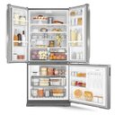 Ver imagem 4 de Refrigerador Brastemp Side Inverse 3 Portas Inox 540l Ff 220v