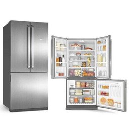 Refrigerador Brastemp Side Inverse 3 Portas Inox 540l Ff 220v - 1