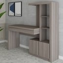 Ver imagem 6 de Mesa Escrivaninha 2 Portas 1 Gaveta para Computador Homework Carvalho - Panorama Móveis