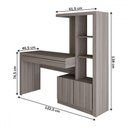 Ver imagem 5 de Mesa Escrivaninha 2 Portas 1 Gaveta para Computador Homework Carvalho - Panorama Móveis