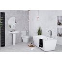 Ver imagem 4 de ESPELHO DECORATIVO ORGÂNICO 60CMX50CM MODERNO LUXO SALA QUARTO BANHEIRO