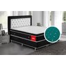 Colchão King Nipon Live de Magnético Infravermelho com Massagem Infinita e Cromoterapia:Preto - 8