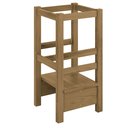 Ver imagem 3 de Torre de Aprendizagem Montessoriana 4 em 1 Nogueira