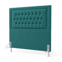 Ver imagem 1 de Cabeceira Pegasus 160 Premium / Z-016 Sued Azul Turquesa