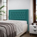 Ver imagem 2 de Cabeceira Pegasus 160 Premium / Z-016 Sued Azul Turquesa