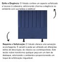 Ver imagem 5 de Cabeceira Estofada Cama Casal Queen Size 160 Cm Taís Veludo:azul Marinho