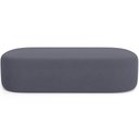Ver imagem 5 de Kit 02 Puffs Decorativos Orgânicos para Living Quarto 195cm Doha W01 Suede Cinza - Lyam Decor