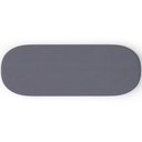 Ver imagem 2 de Kit 02 Puffs Decorativos Orgânicos para Living Quarto 195cm Doha W01 Suede Cinza - Lyam Decor