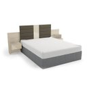 Ver imagem 1 de Cabeceira Casal/Queen 2 Mesas de Apoio G290 Kappesberg