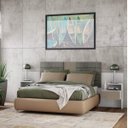 Ver imagem 1 de Cabeceira Casal/Queen 2 Mesas de Apoio G290 Branco