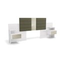 Ver imagem 3 de Cabeceira Casal/Queen 2 Mesas de Apoio G290 