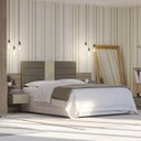 Ver imagem 3 de Cabeceira Casal/Queen 2 Mesas de Apoio G290 Kappesberg