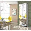 Ver imagem 7 de Armários com Espelho Sapateira Espelhada Magia Móveis 2 Pcs