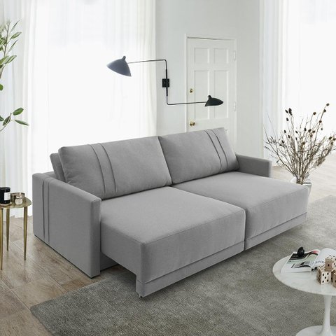 Sofá Patmos 4 Lugares 230cm retrátil e Reclinável