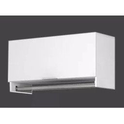 Aéreo Cabideiro 1 Porta Loja, Lavanderia, Aéreo de Parede, Expositor - 4