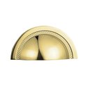 Ver imagem 1 de Puxador de Gaveta Concha Sobrepor Zen Shell 48mm Gold