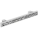 Ver imagem 1 de Puxador de Gaveta Cristal Sobrepor Italy Line Il 4410 - 96 Mm