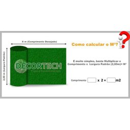Grama Sintética SoftGrass 20mm - Verde - 5