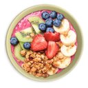 Ver imagem 3 de Kit 3 Bowl Tigela Cumbuca de Cerâmica Bege 12cm Salada Fruta