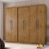Guarda Roupa 6 Portas Casal 4 Gavetas Freijó 600097 Araplac - 1