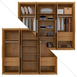 Guarda Roupa 6 Portas Casal 4 Gavetas Freijó 600097 Araplac - 3 Guarda Roupa 6 Portas Casal 4 Gavetas Freijó 600097 Araplac - 3
