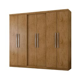 Guarda Roupa 6 Portas Casal 4 Gavetas Freijó 600097 Araplac - 2 Guarda Roupa 6 Portas Casal 4 Gavetas Freijó 600097 Araplac - 2